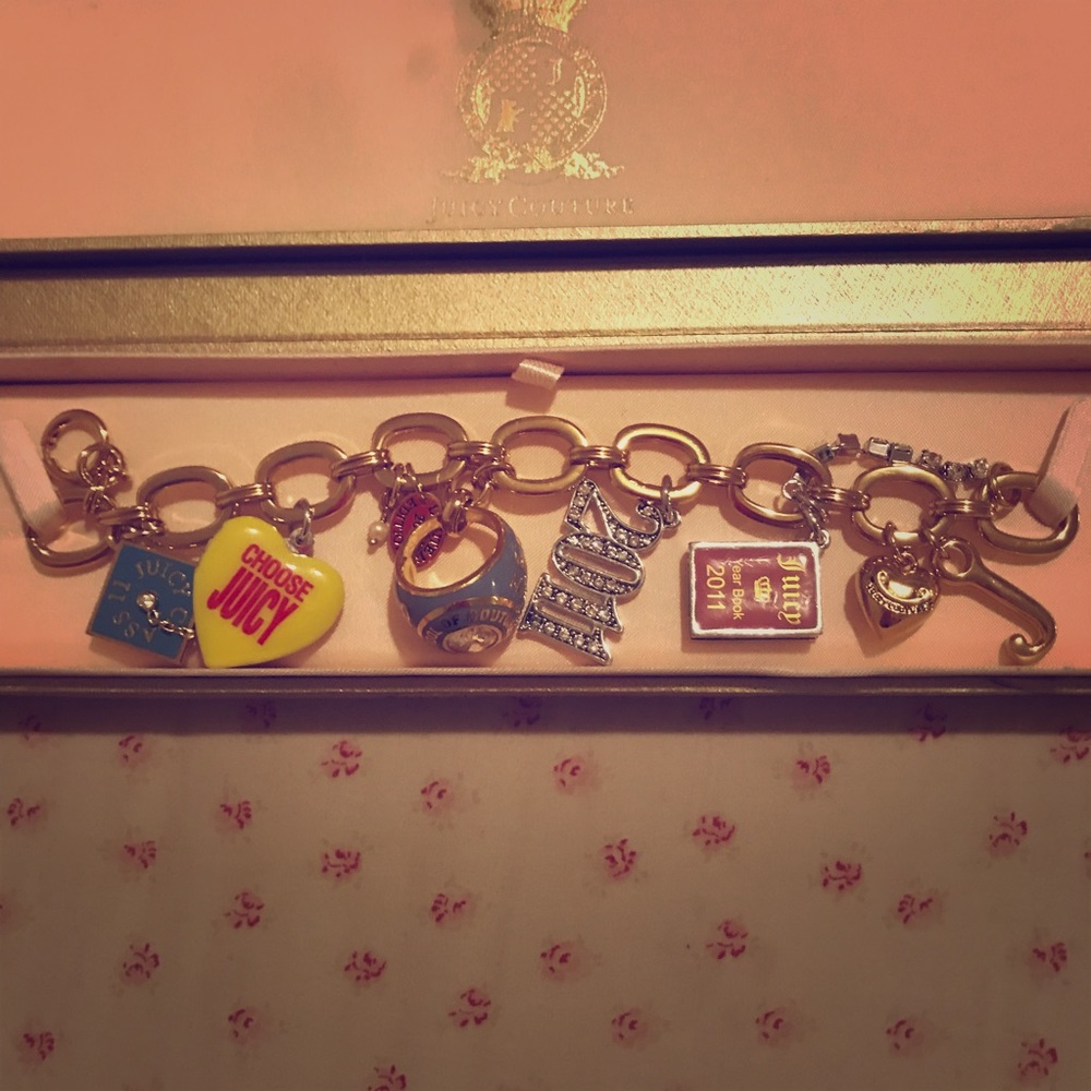 Juicy Couture Class of 2011 Charm Bracelet - Rare